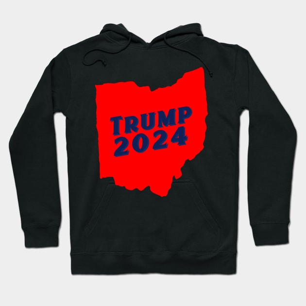 Trump 2024 Hoodie by Threadshp